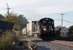 FGLK 2308 Leads RB-2 at Depot St. in Waldoboro